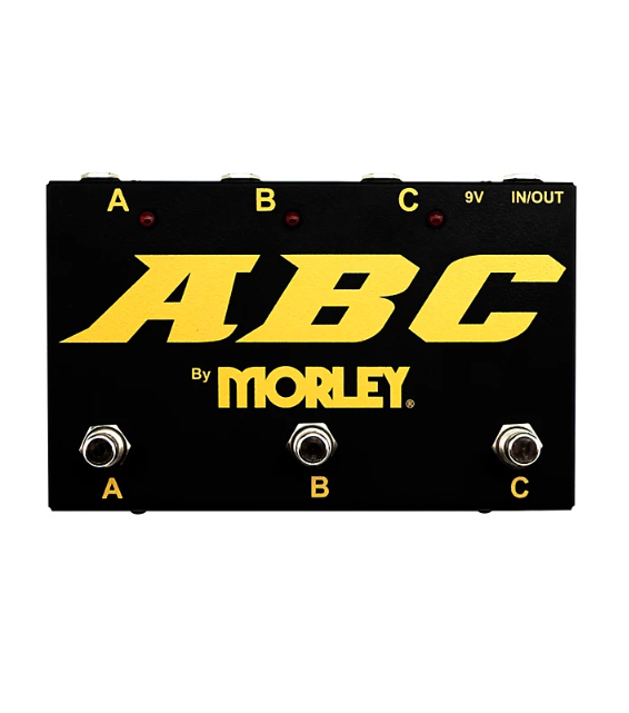 Morley Gold Series ABC Switcher Effects Pedal Black
