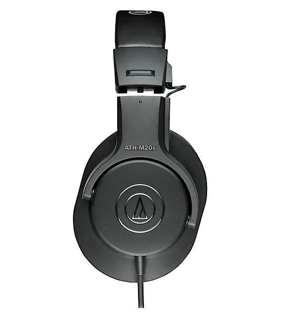 Audio-Technica ATH-M20x Closed-Back Professional Studio Monitor Headphones Black