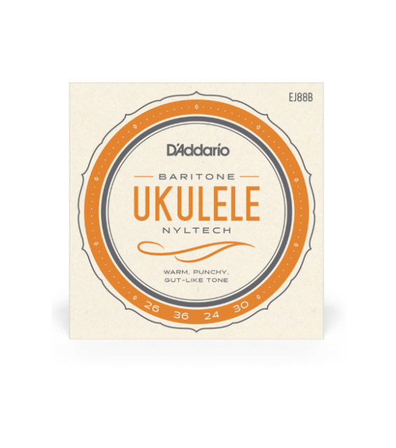 D'Addario EJ88B Baritone Strings, Nyltech