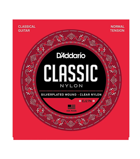 D’Addario Classic Nylon Strings .028-0.43 EJ27N