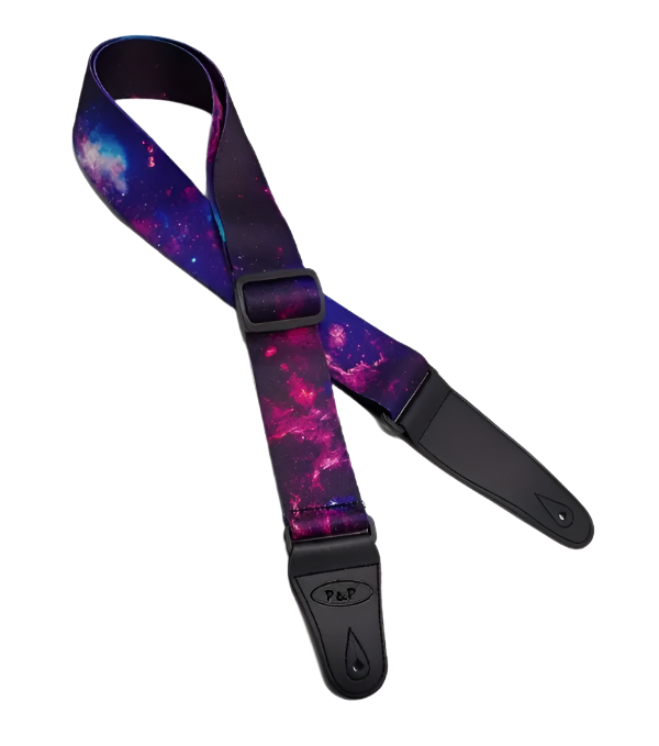 Polyester Guitar Strap - Galaxy