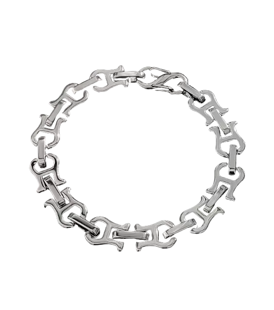 Stainless Steel Guitar Bracelet.
