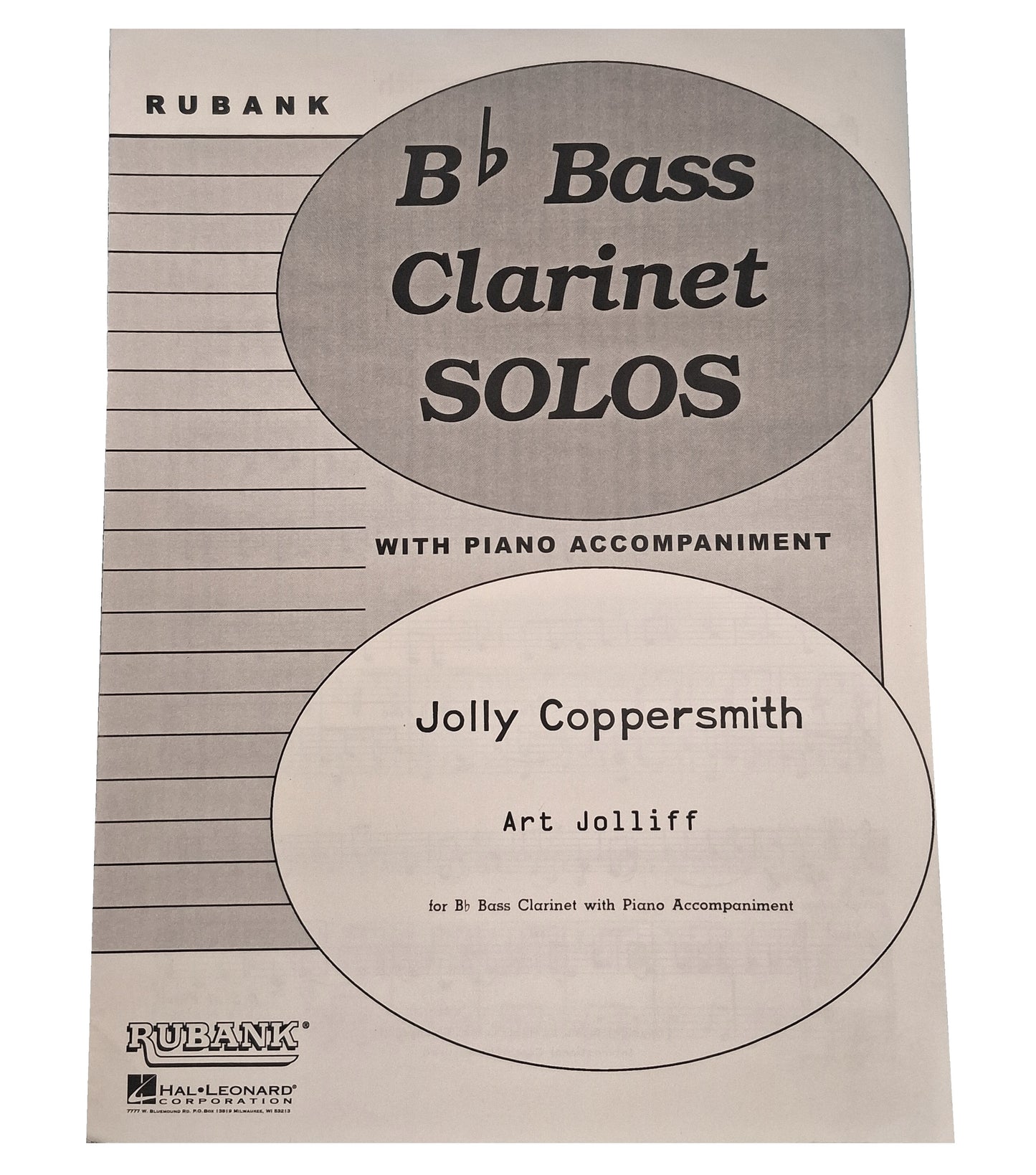 Jolly Coppersmith Bb Bass Clarinet Solo with Piano