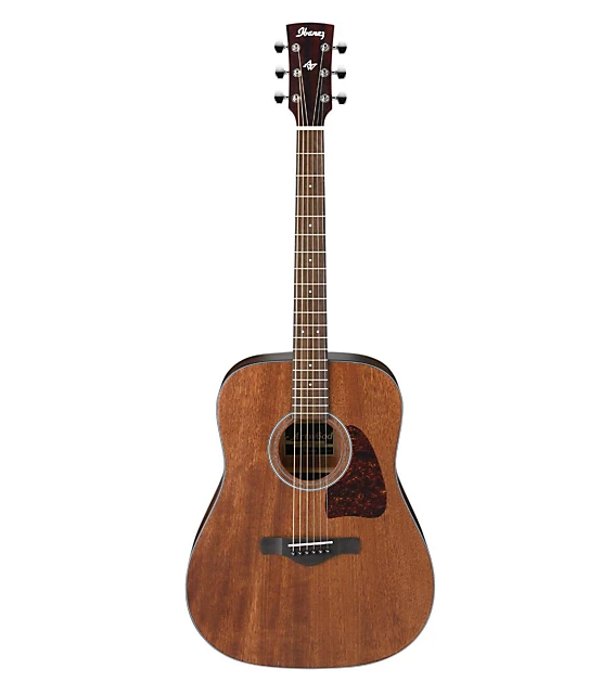 Ibanez AW54OPN Artwood Solid Top Dreadnought Acoustic Guitar Open Pore Natural