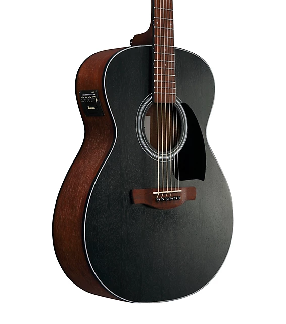 Ibanez PC54E Grand Concert A/E Guitar Weathered Black