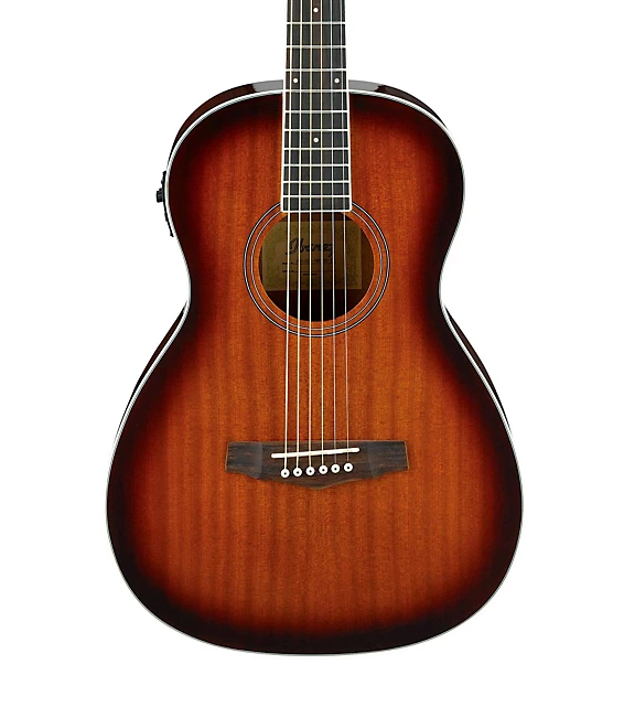 Ibanez PN12E Parlor A/E Guitar Vintage Mahogany Sunburst