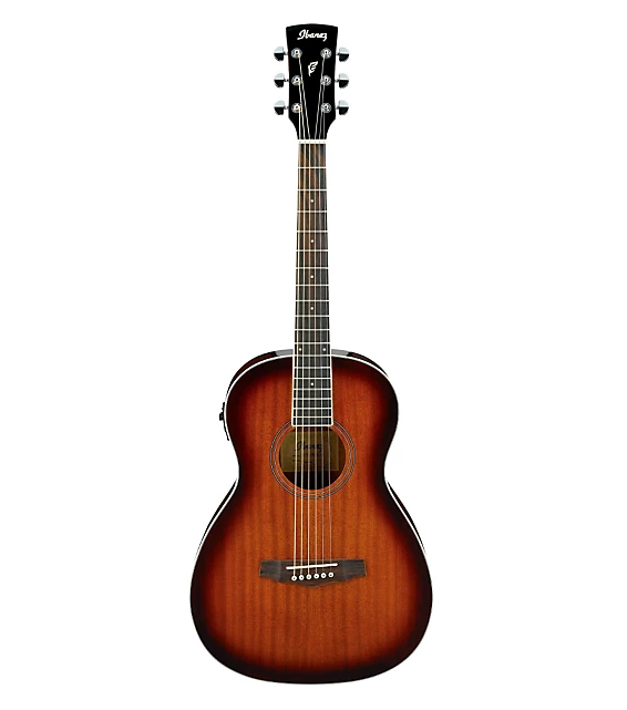 Ibanez PN12E Parlor A/E Guitar Vintage Mahogany Sunburst