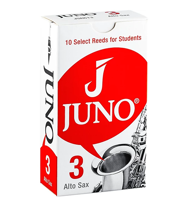 Vandoren JUNO Alto Sax Reeds, Box of 10 - Sizes 2 - 2.5