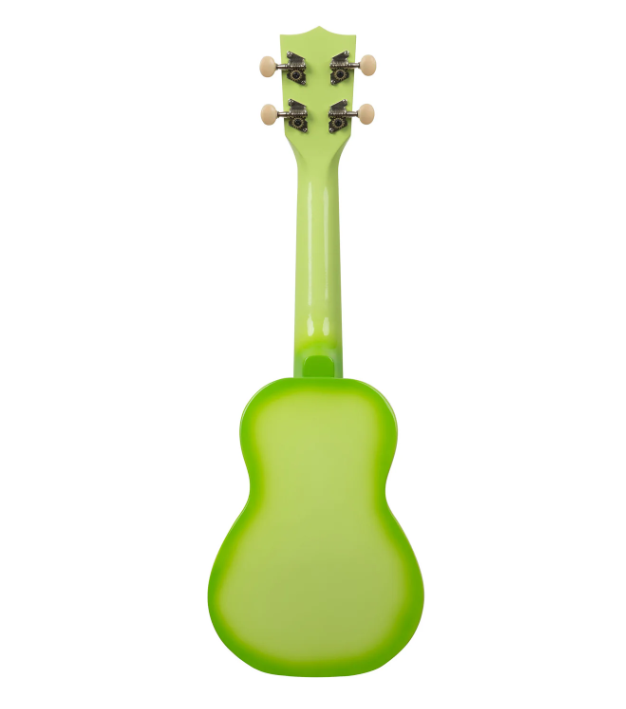 Kala Green Apple Burst Soprano Dolphin Ukulele
