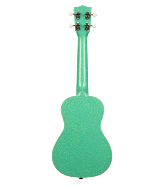 Kala Gatsby Green Sparkle Concert Ukulele