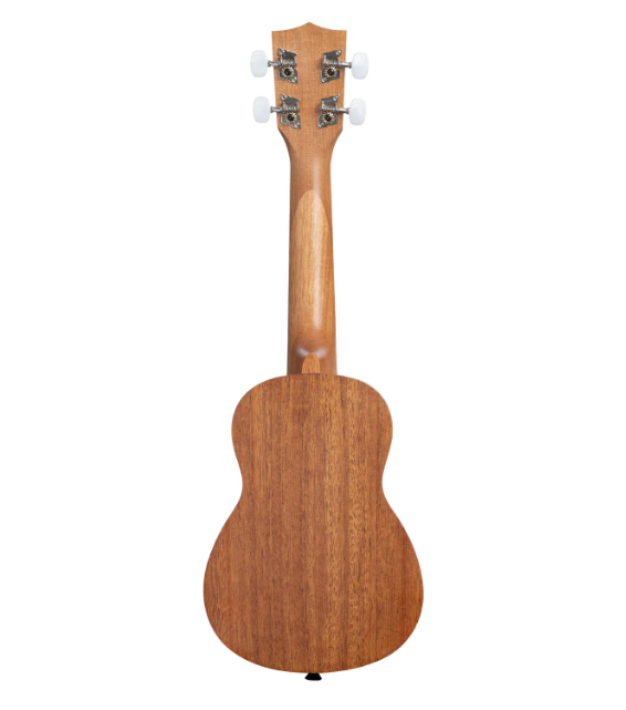 Kala Mahogany Soprano Ukulele with Hawaiian Islands