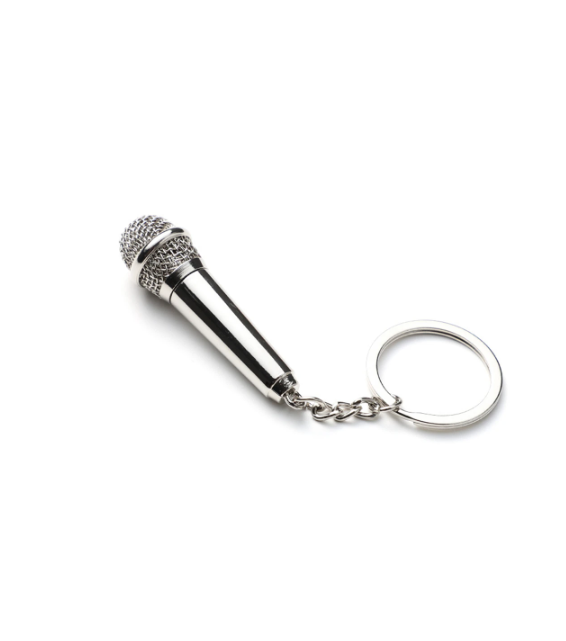 Microphone Keychain