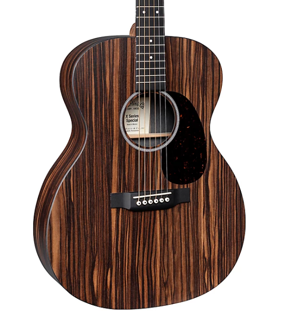 Martin Special 000 X Series Macassar Top Auditorium A E Guitar Ebony