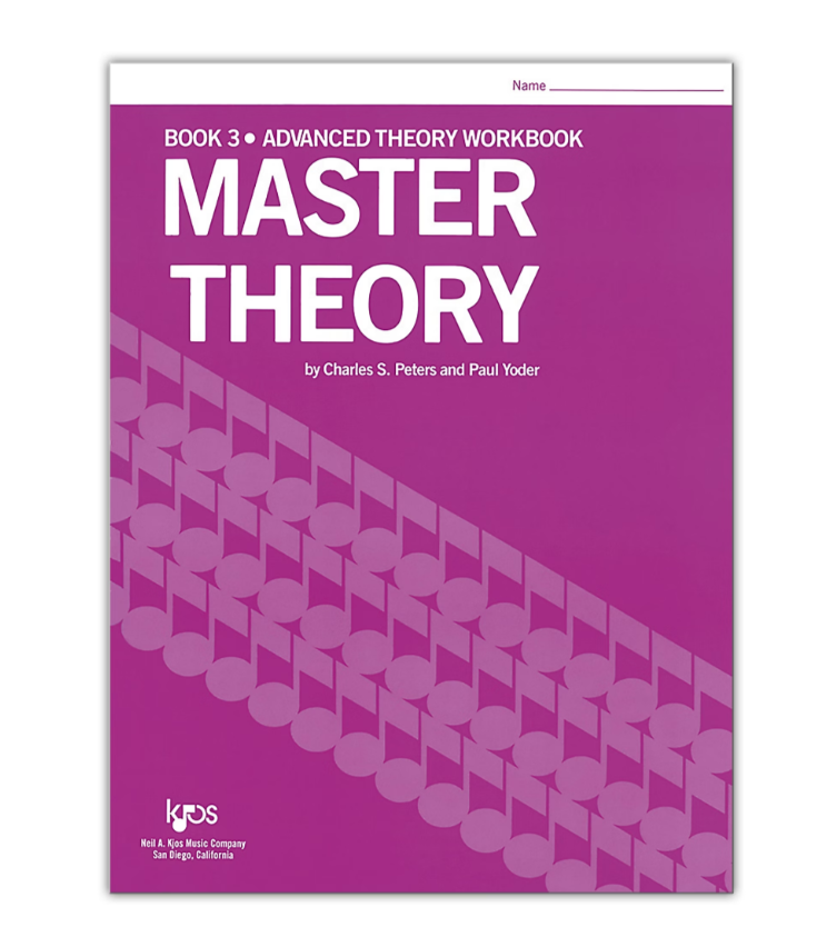 KJOS Master Theory Series Books 1-6