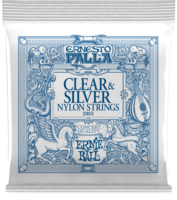 Ernesto Palla Clear & Silver Nylon Strings