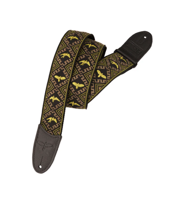 PRS Hootenanny Style 2" Strap Yellow Birds