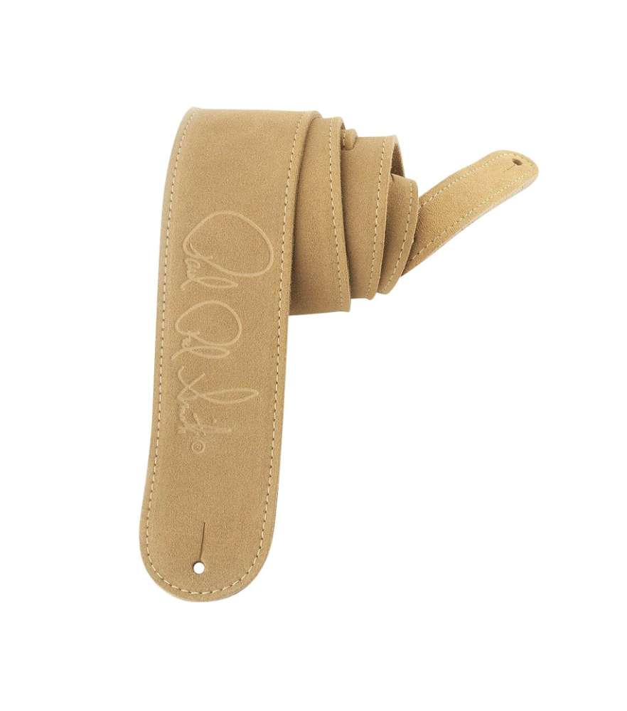 PRS Suede Guitar Strap Tan USA MADE