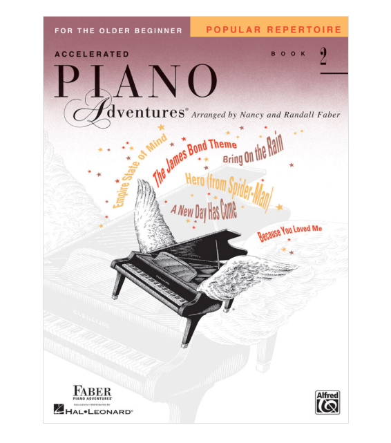 Piano Adventures for the Older Beginner Level 2 Books