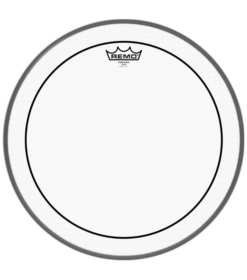 Remo Pinstripe Clear - Various Sizes