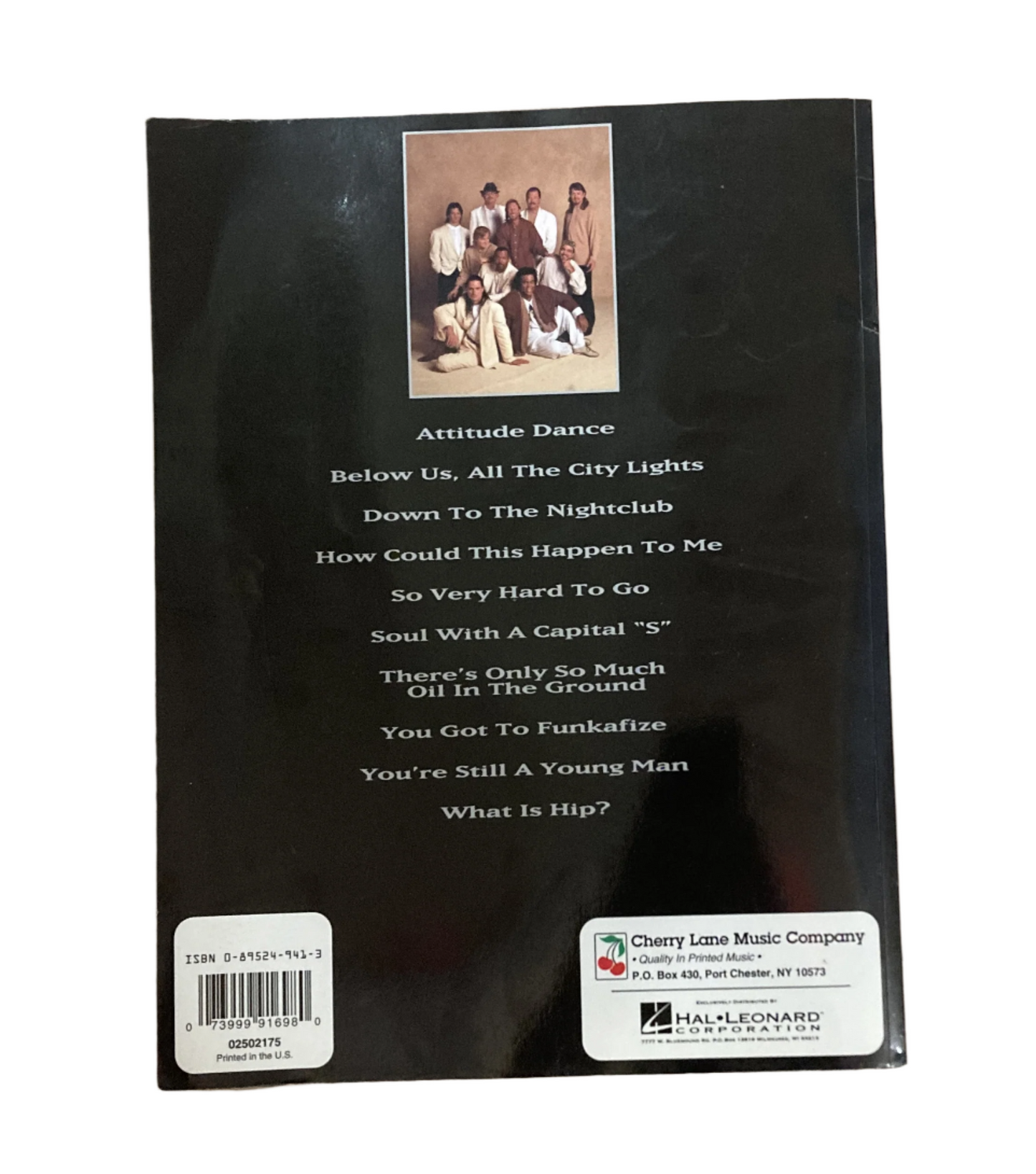 Tower of Power - Silver Anniversary Book - Piano, Vocal Guitar (Pre-Owned)