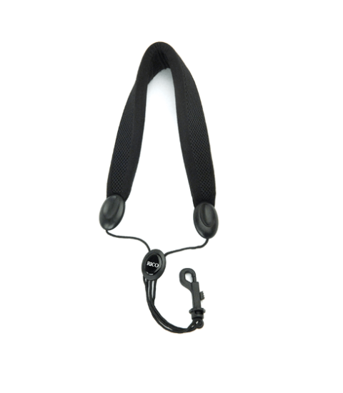 Rico Padded Tenor/Bari Sax Strap with Plastic Snap Hook