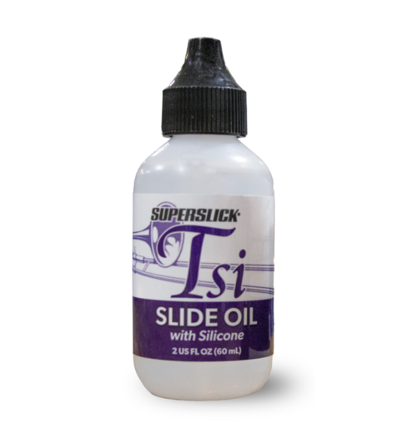 Superslick Trombone Slide Oil, Light Viscosity - 1.2 oz, 1.25 oz or 2 oz Bottle