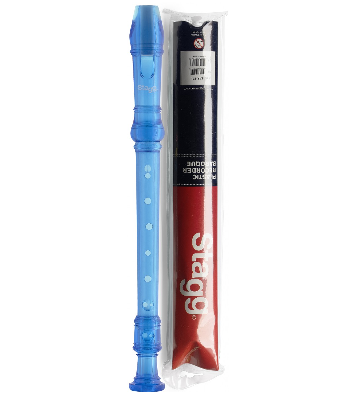 Stagg Baroque Soprano Recorder - Various Colors