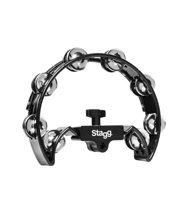 Stagg TAB-D Mountable Tambourine - Black