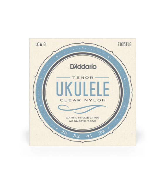 D'Addario EJ65TLG Tenor Low G, Pro-Arté Custom Extruded Nylon
