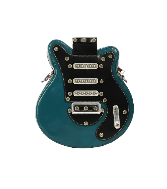 Guitar Purse - Teal or Red