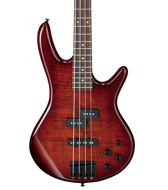 Ibanez GSR200SM 4-String Electric Bass Charcoal Brown Burst Rosewood fretboard