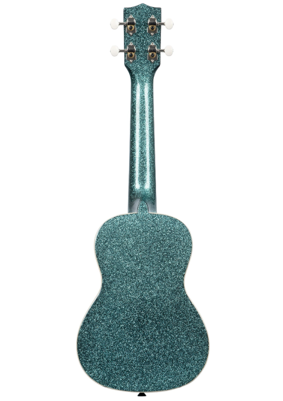 Kala Rhapsody in Blue Sparkle Concert Ukulele