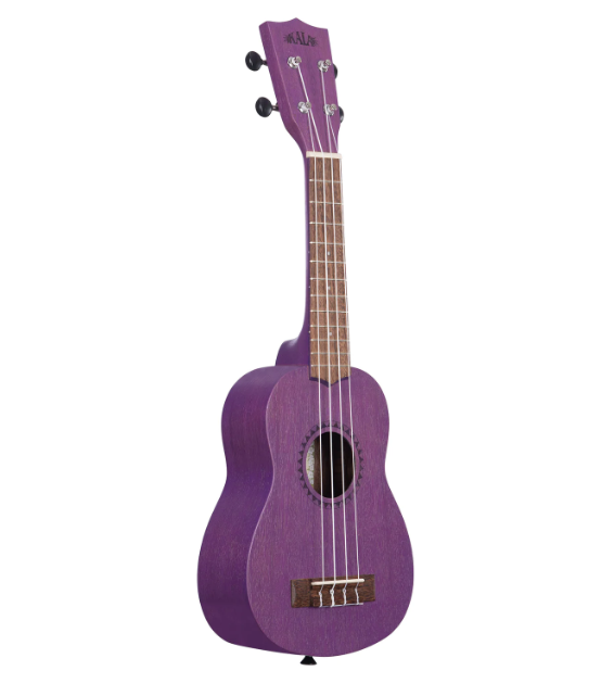 Kala Royal Purple Watercolor Meranti Soprano Ukulele