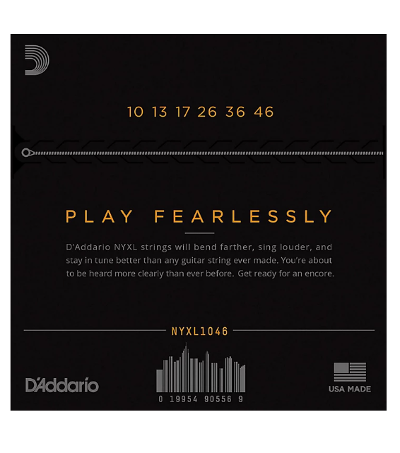 D'Addario NYXL1046 Light Electric Guitar Strings