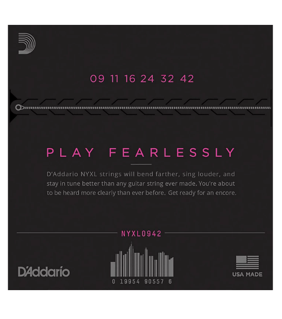 D'Addario NYXL0942 Super Light Electric Guitar Strings
