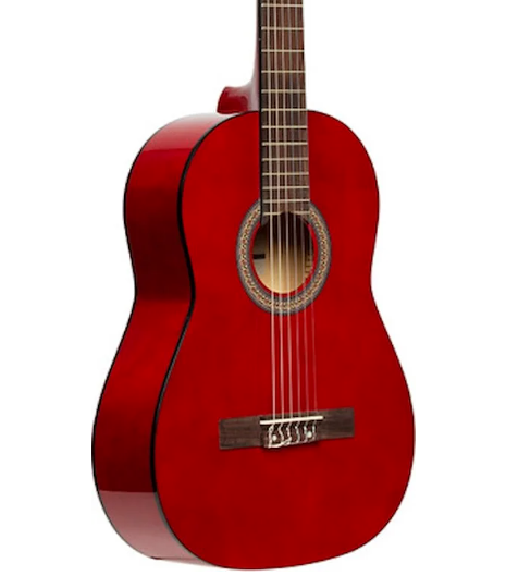 Stagg SCL50 3/4 Size Classical Guitar Red