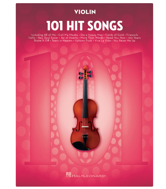 101 Hit Songs for Violin