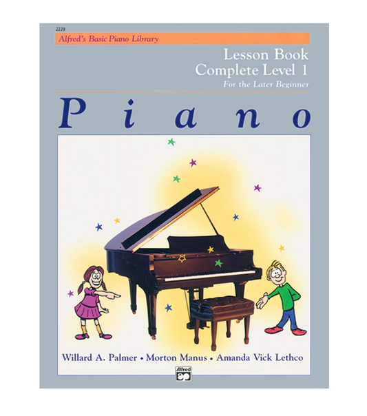 Alfred's Basic Piano Library Complete Level 1 Lesson Book
