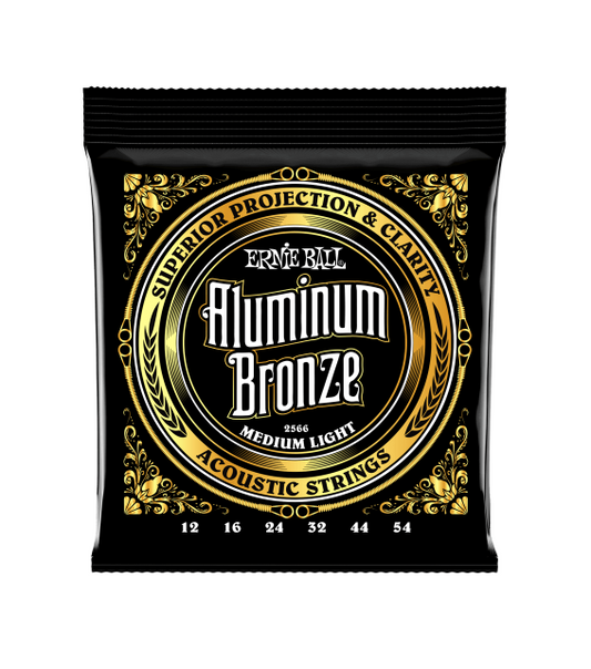 Ernie Ball Aluminum Broze Acoustic Guitar Strings 12-54