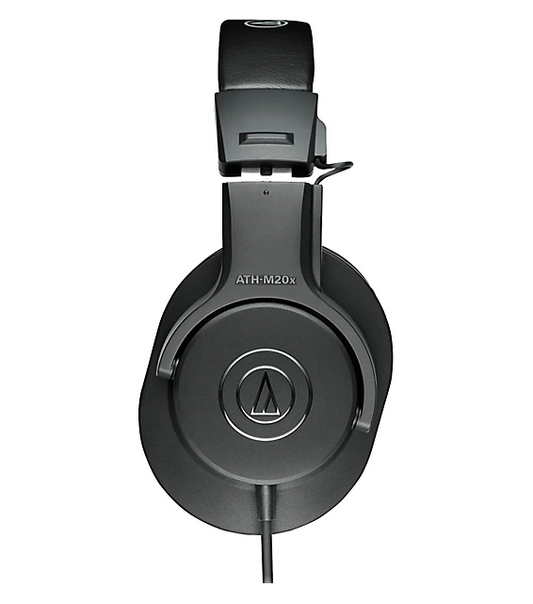 Audio-Technica ATH-M20x Closed-Back Professional Studio Monitor Headphones Black