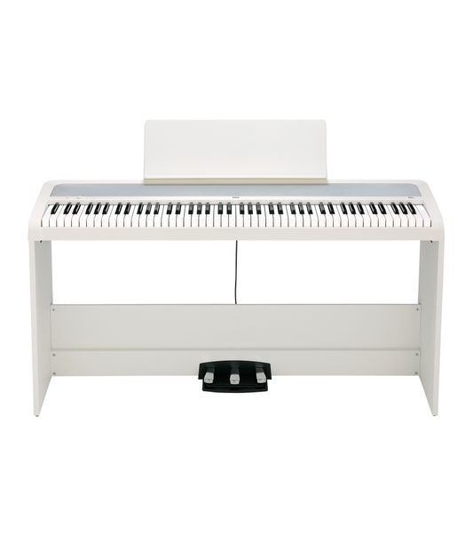 Korg B2+SP Digital Piano w/ Stand - White