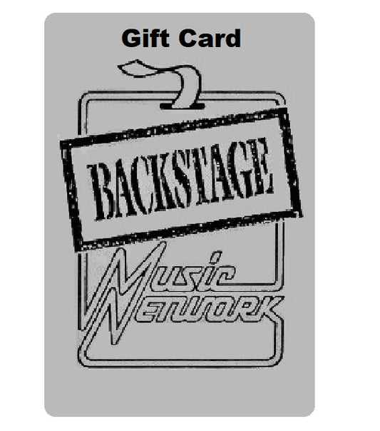 Backstage Music Network Gift Card