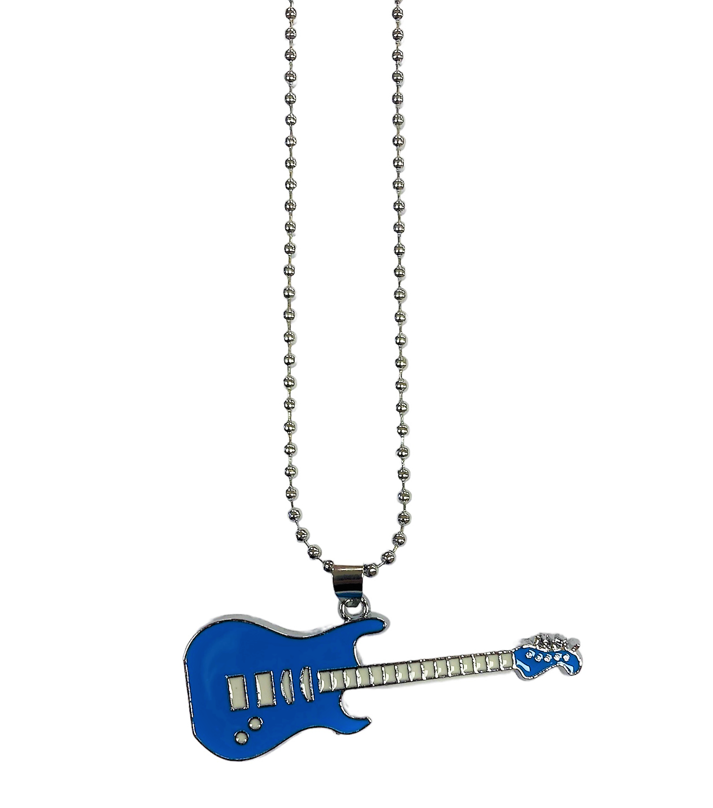 Guitar Necklace - Blue