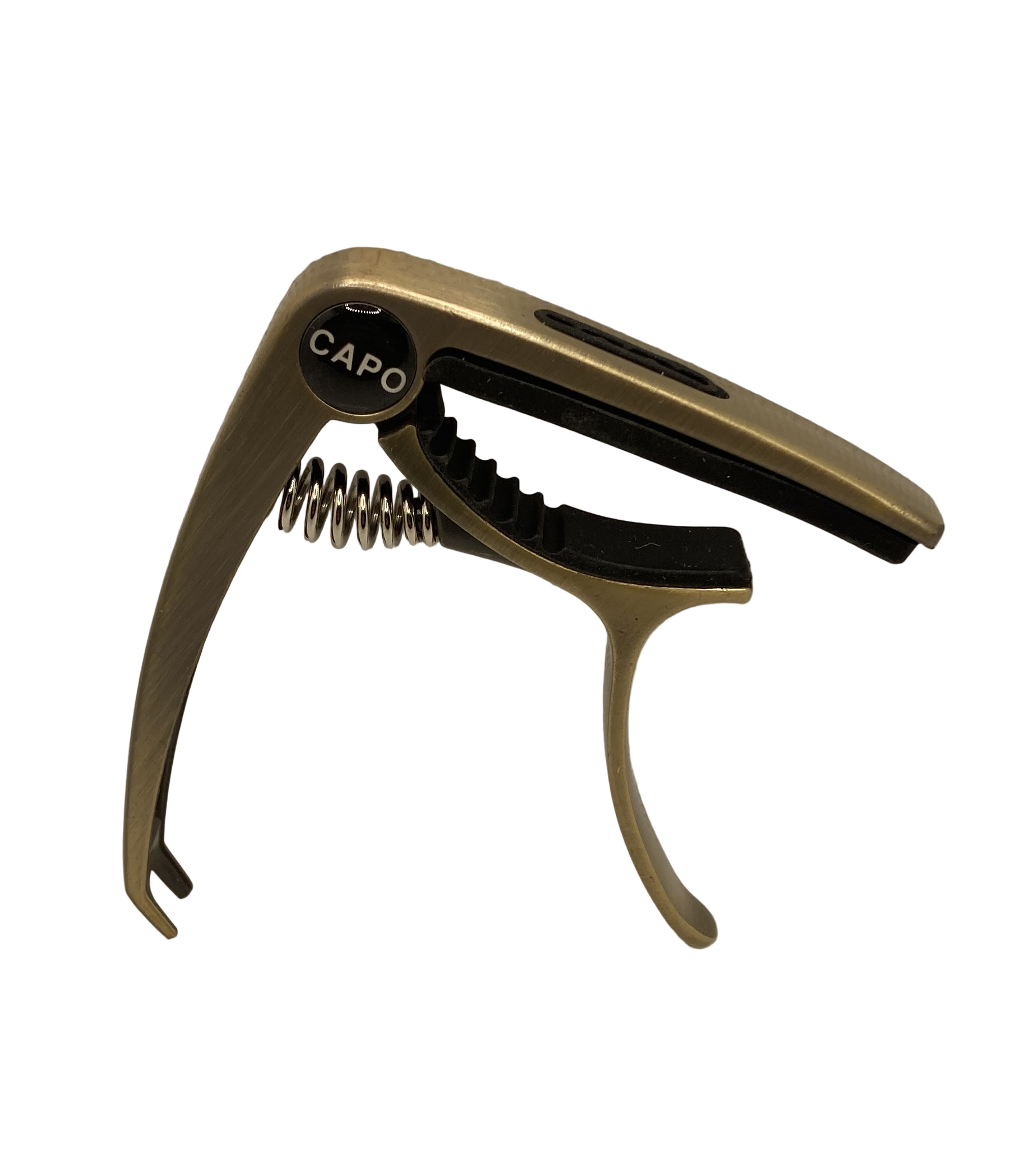 Capo w/ Pickholder - Brushed Brass – Backstage Music Network