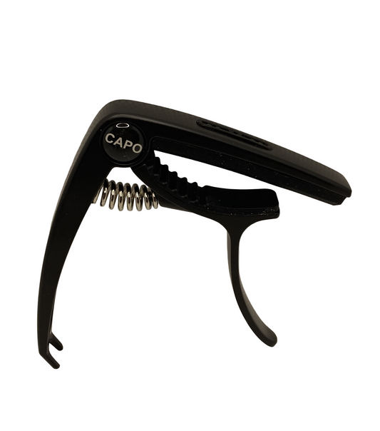 Capo w/ Pick Holder - Matte Black