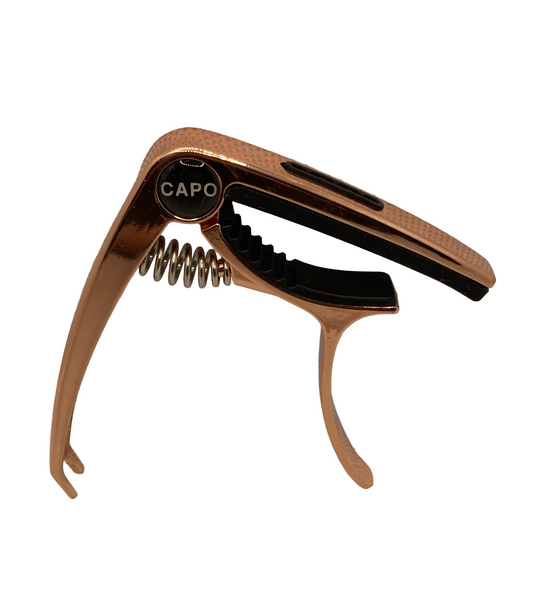 Capo w/ Pick Holder - Rose Gold