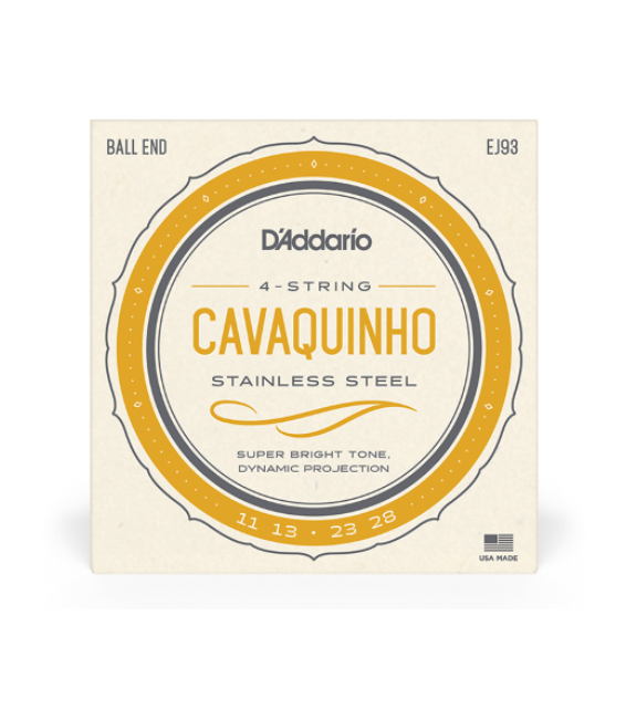 D'Addario Cavaquinho Strings , 4-String, Stainless Steel