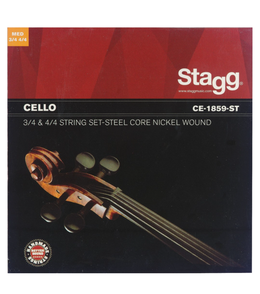 Stagg CE-1859-ST Medium Cello Strings - Full Set