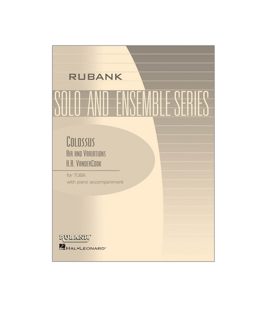Colossus - Air and Variations Tuba Solo in C (B.C.) with Piano - Grade 3