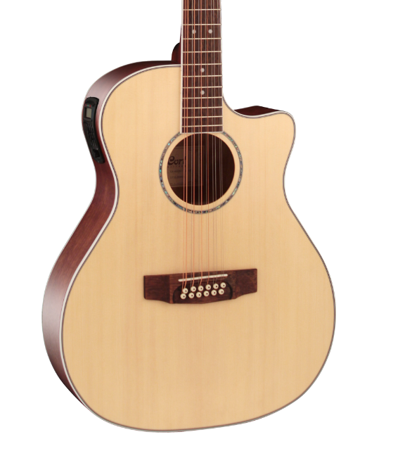 Cort GA-MEDX-12 12-string A/E Guitar